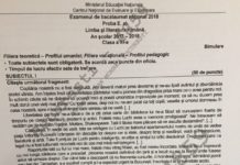 Elevii claselor a XI-a şi a XII-a au început simularea probelor scrise de la Bacalaureat