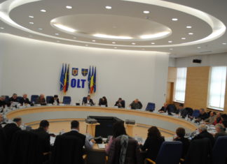 Ședință importantă la Consiliul Județean Olt