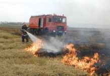 Amenzi usturătoare pentru arderea miriștilor și a vegetației uscate fără aprobare