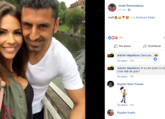 Ionel Dănciulescu a oficializat relația cu Andreea Bododel, fosta soție a lui Tibi Bălan