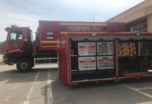 Echipamente de intervenţie pentru pompierii și jandarmii olteni, printr-un proiect România-Bulgaria
