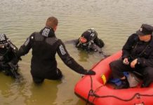 Operaţiune de salvare a unui bărbat care s-ar fi înecat în Olt