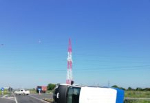 Accident rutier pe Centura Caracalului