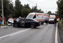 Accident groaznic pe DN 65, la intrarea în Balș