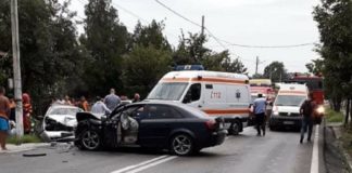 Accident groaznic pe DN 65, la intrarea în Balș