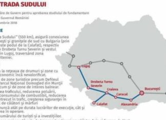 Lucrările la Autostrada Sudului care va trece prin municipiul Caracal, demarate la anul