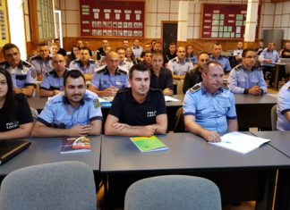 Zeci de ofițeri și agenți de poliție din țară, școliți în Olt
