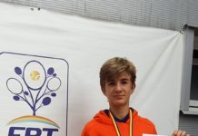 Andrei Firaru – vicecampion naţional la tenis de câmp