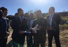 Adrian Chesnoiu, vizită în teritoriu la doi beneficiari din Olt