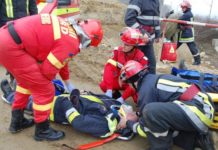 Scenariu de cutremur puternic, cu oameni prinşi sub dărâmături, experimentat de ISU Olt!