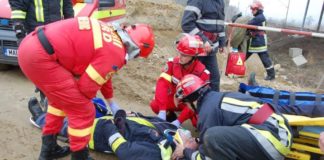 Scenariu de cutremur puternic, cu oameni prinşi sub dărâmături, experimentat de ISU Olt!