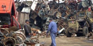 Incredibil, dar adevărat! Doi olteni au furat 56 de tone de fier vechi