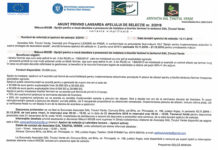 ANUNȚ PRIVIND LANSAREA APELULUI DE SELECȚIE nr. 2/2018 Măsura M3/2B ‐ Sprijin pentru o nouă abordare a procesului de instalare a tinerilor fermieri în teritoriul GAL Ținutul Verde