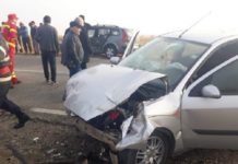 Accident cu două victime în Olt
