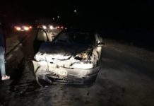 Accident rutier cu două victime în Olt. O femeie însărcinată a fost transportată la spital