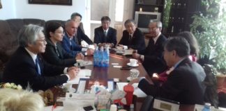 Vizită niponă la Primăria Caracal. Japonezii interesați de Scutul Antirachetă de la Deveselu