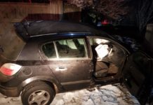 Tânăr de 24 de ani, implicat în accident