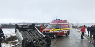Accident. Victimele au refuzat transportul la spital
