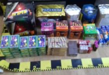 Peste 1.000 de kg de obiecte pirotehnice ridicate de polițiștii olteni