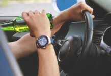 Tânăr beat, la volan pe o stradă din Slatina