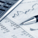 Financial accounting stock market graphs analysis