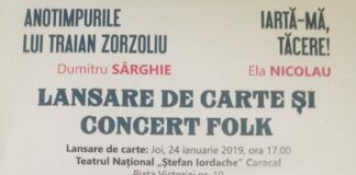 Simpozionul “160 de ani de la Unirea Principatelor Române” susținut la Caracal