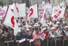 Sindicaliştii Sanitas Olt anunţă proteste în capitală