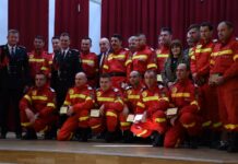 Ceremonie emoționantă, la sediul ISU Olt