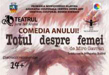 Iubitorii de teatru sunt așteptați la ”Totul despre femei”