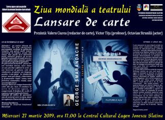 Lansare de carte: „Fluturele alb”, de George Smarandache