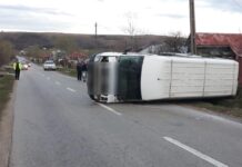 Accident la Valea Mare