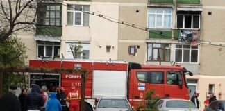 FOTO | A EXPLODAT o butelie în Balș