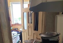 Balș: explozie într-un bloc de locuințe