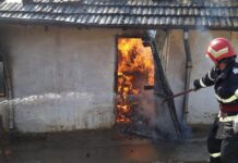 O locuință din Corabia a ars în urma unui scurtcircuit electric