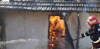 O locuință din Corabia a ars în urma unui scurtcircuit electric