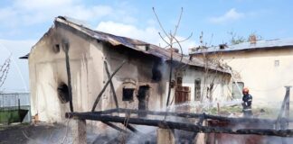 Incendiu la Scărișoara