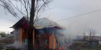 Pompierii de la Garda Balș, intervenție în județul Vâlcea