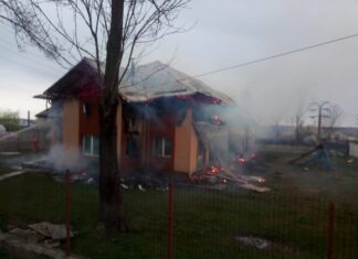 Pompierii de la Garda Balș, intervenție în județul Vâlcea