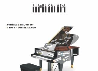 “Pianul călător” revine la Caracal