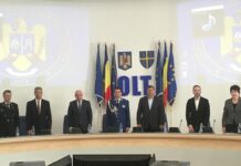 Inspectoratul de Jandarmi Judeţean Olt, la ceas de sărbătoare