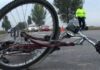 Biciclist acroșat de un autoturism, în comuna Vișina