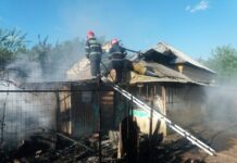 Copil mort în incendiu