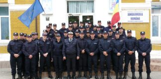 Elevi în practică la Inspectoratul de Jandarmi Județean Olt