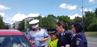 Micuții de la Palatul Copiilor, alături de polițiștii olteni