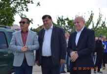 Deputatul Alexandru Stănescu, prezent la inaugurarea stadionului din Izbiceni