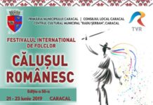 Festivalul Internaţional de Folclor „Căluşul Românesc”, ediţia a 50-a, de la Caracal, stă să înceapă