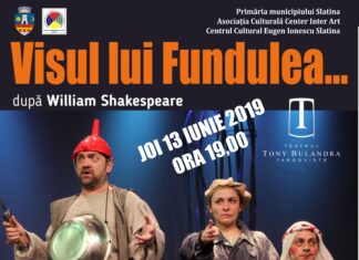 Spectacol de excepție la Centrul Cultural „Eugen Ionescu” Slatina