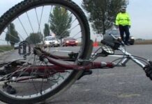 Oamenii legii cu ochii pe bicicliști