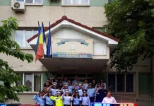 Polițiștii olteni, moment de reculegere