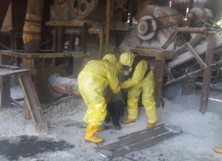 Un exercițiu de la Pompieri